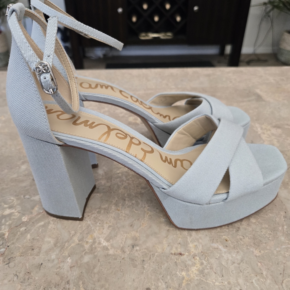 Sam EdelmanWomen's Jullian Platform Dress Sandals.  Size 8.5